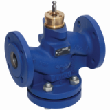 2-way globe valve, Flange, PN 6