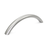 GN565.9 - Stainless Steel-Arch handles, Type A, Mounting from the back (threaded blind bore)