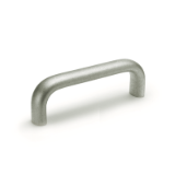 GN565.5 - Stainless Steel-Cabinet "U" handles, Type B, Mounting from the operator‘s side