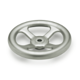 GN227.4 - Stainless Steel-Handwheels, without keyway, Type A without handle