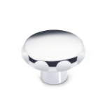 GN5335 - Stainless Steel-Hand knobs, Type D, with threaded through bore, highly polished