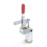 GN862.1 - Toggle clamps, with additional manual operation, Type EPV3S, Solid bar version with clasp