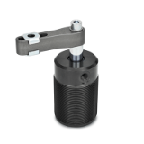 GN876 - Swing clamps, Type A, Clamping arm with slotted hole and 2 flanged washers