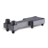 GN869.2 - Holders for clamping jaws parallel to clamping arm, Type P