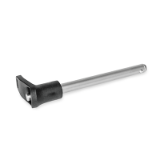 GN113.12 - Stainless Steel-Ball lock pins with L-Handle, Material AISI 630