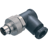 Male angled connector
