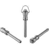 B0069 - Ball lock pins, stainless steel with high shear strength