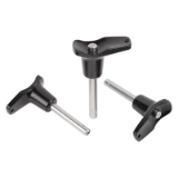 B0079 - Ball lock pins with L-grip with high shear strength