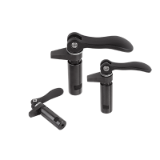 B0421 - Hook clamps with collar and cam lever