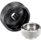 B0269 - Knurled nuts steel and stainless steel, DIN 6303