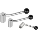 B0255 - Tension levers internal thread, stainless steel