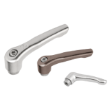 B0245 - Clamping levers with internal thread, stainless steel