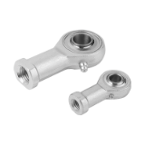 B0446 - Rod ends with ball bearing, internal thread DIN ISO 12240-4