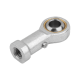 27628-02 - Rod ends with plain bearing, internal thread, steel, DIN ISO 12240-1 can be re-lubricated