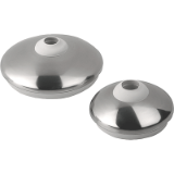 B0360 - Swivel feet plates stainless steel