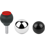 Ball knobs, spherical knobs