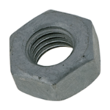 BN 33064 - Hex nuts ~0,8d (DIN 934; ~ISO 4032), A4, stainless steel A4, Delta-Seal silver