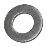 BN 342 - Scheiben ohne Fase, für Schrauben bis Festigkeitsklasse 8.8 (DIN 125-1 A; ISO 7089), Stahl, blank