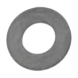 BN 5282 - Scheiben ohne Fase, für Schrauben bis Festigkeitsklasse 8.8 (DIN 125-1 A; ISO 7089), Stahl, phosphatiert