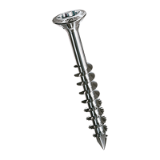 BN 20692 Raised countersunk head screws with partially thread, CUT point, milled ribs and hexalobular socket T-STAR plus