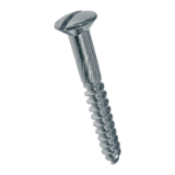 BN 700 Slotted oval countersunk head wood screws
