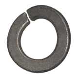 BN 768 - Curved spring lock washers (DIN 128 A), spring steel, black