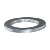 BN 450 - Sealing rings for fittings and screw plugs (DIN 7603 A), aluminum, plain
