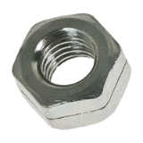 BN 80046 Prevailing torque type hex lock nuts with slot, all-metal