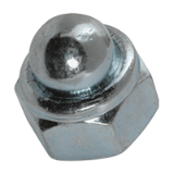 BN 167 Prevailing torque type hex domed cap nuts with polyamide insert