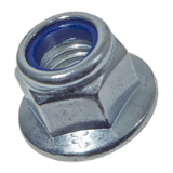 BN 6783 Prevailing torque type hex flange lock nuts with polyamide insert