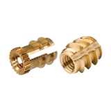 02.300.100 Threaded inserts for wooden and soft plastic materials