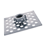BN 53541 - Fastener with nut square head 58 x 58 mm
