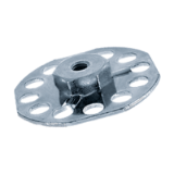 BN 55953 - Fastener with nut rounded corner head Ø 38 mm