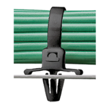 BN 20250 - Wing push mount cable ties (Panduit® Pan-Ty®), PA 6.6, black