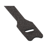 BN 20260, BN 20261, BN 20262 Hook and loop cable tie with slot