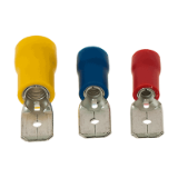 BN 20375 - BM - Push-on terminals with antivibration copper sleeve and PVC insulation