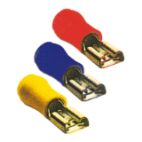 BN 20376 - BM - Push-on terminals female with antivibration copper sleeve and PVC insulation