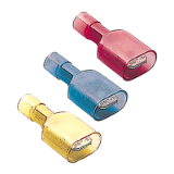 BN 20378 - BM - Male crimping terminals with antivibration copper sleeve, all-insulated PA 6.6