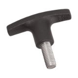 BN 3019 T-Handles with threaded stud