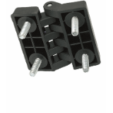BN 3040 Hinges with threaded studs
