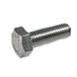 BN 48185 - Hex head cap screws, Partial thread and coarse thread, Stainless Steel, 316 Stainless Steel, Plain Finish (ASME B18.2.1)