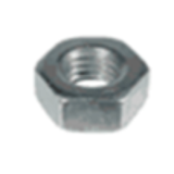 BN 48218 - Hex nuts, Coarse thread, Stainless Steel, 18-8, Plain Finish (ASME B18.2.2)