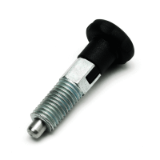 W793 - KNOB WITH LOCKING STEEL INDEXING PLUNGER