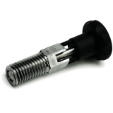 W793CIN - KNOB WITH LOCKING STEEL INDEXING PLUNGER