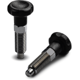W795CIN - KNOB WITH STEEL INDEXING PLUNGER