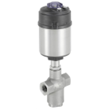 2106 - Pneumatically operated 3/2 way seat valve ELEMENT for decentralized automation