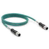 Cables with straight connectors