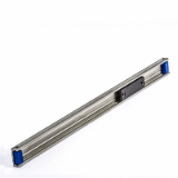E72-G70 - Steel Heavy Duty Linear Guide Rail - with 120mm steel ball bearing runner - max Load rating : 300 kg