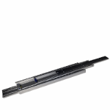 E1014 - Steel Super Heavy Duty Telescopic Slide - Over Extension - max Load rating : 500 kg - Lengths : 500 - 2000 mm
