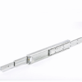E1904 - Guías Telescópicas de acero galvanizado - Super-extensión - Capacidad de carga: 220 kg - Long. en cerrado : 500 - 2000 mm